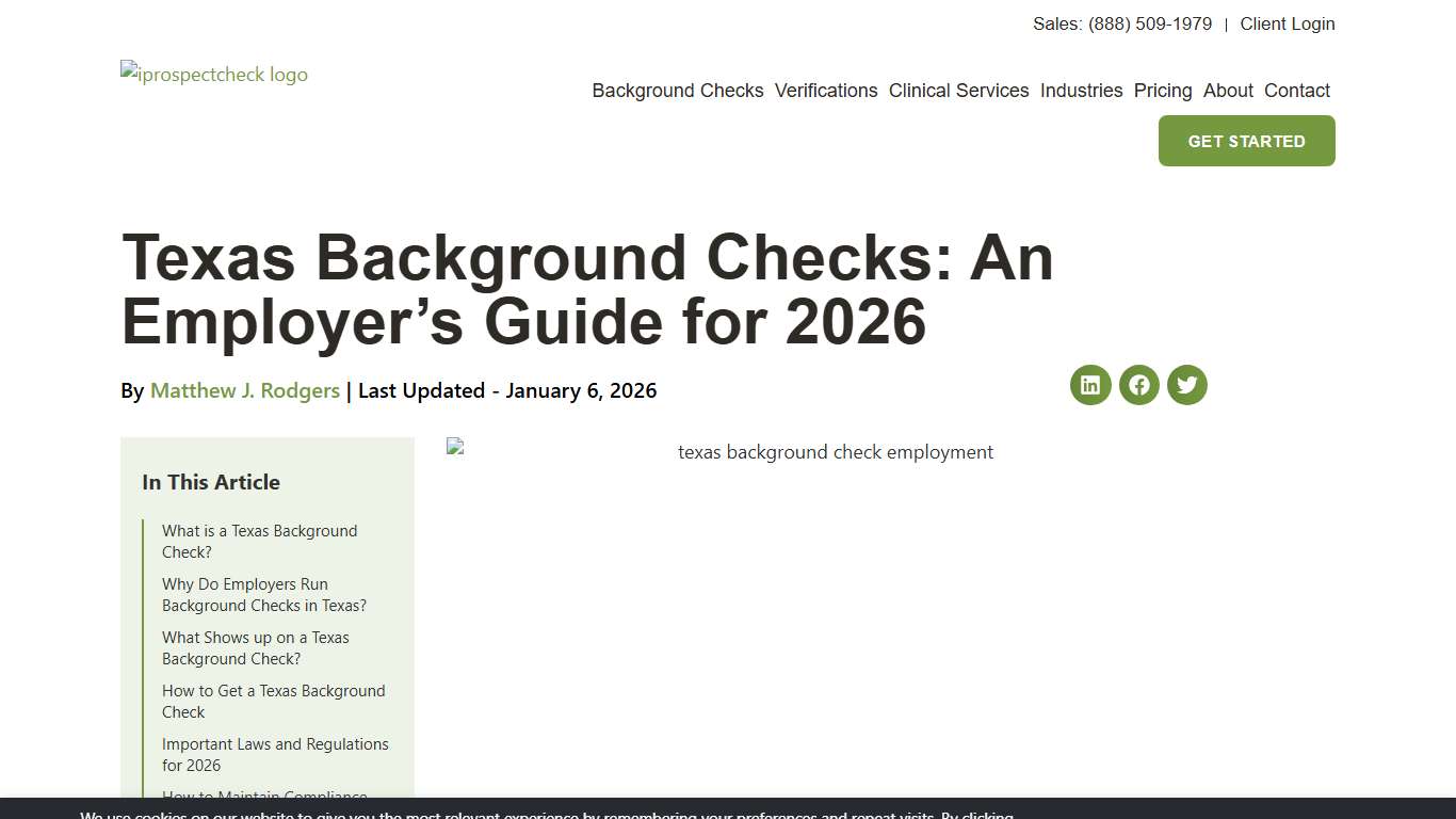 Texas Background Checks: An Employer's Guide for 2026